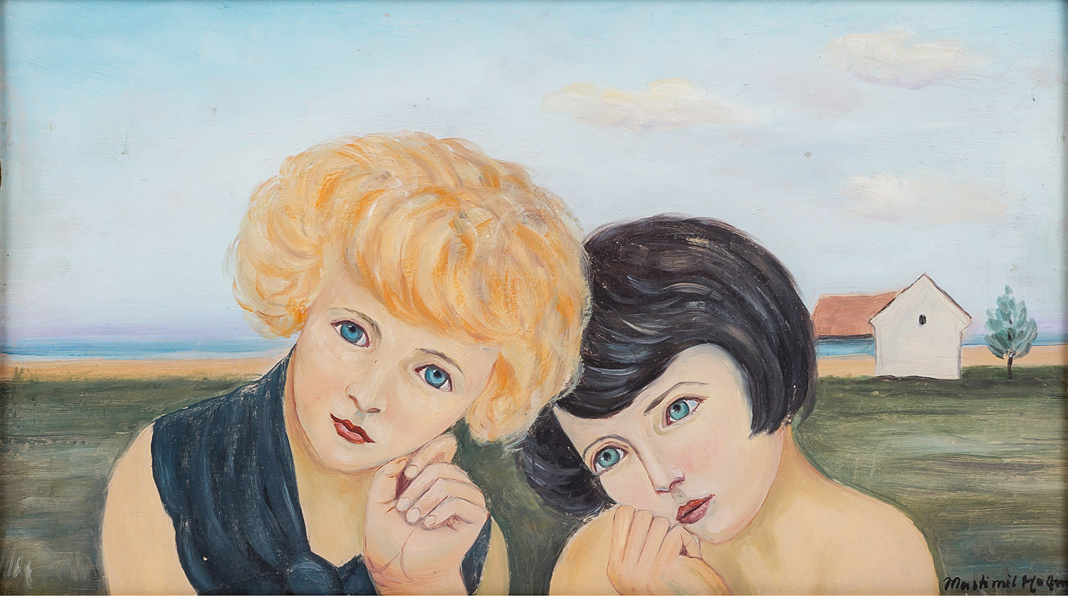 Wlastimil Hofman (1881-1970) "Dziewczynki", źródło: Eppli Auktionshalle