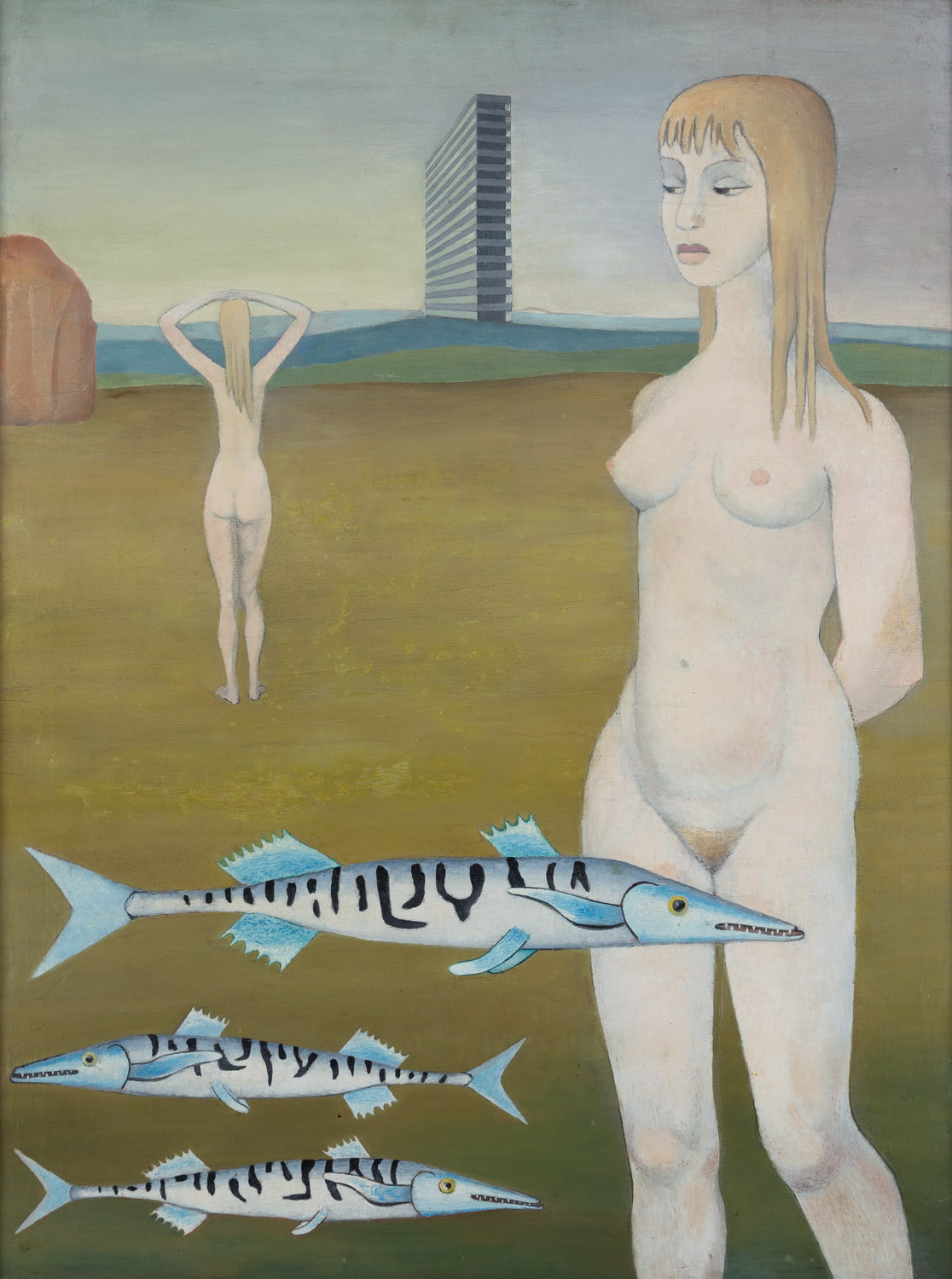 Anna Güntner (1933-2013) "Bez tytułu", 1958 rok, źródło: Desa Unicum Anna Güntner (1933-2013) "Bez tytułu", 1958 rok, źródło: Desa Unicum