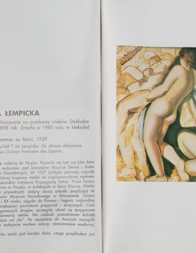 Tamara Łempicka (1894-1980) „Kobiety w kąpieli”