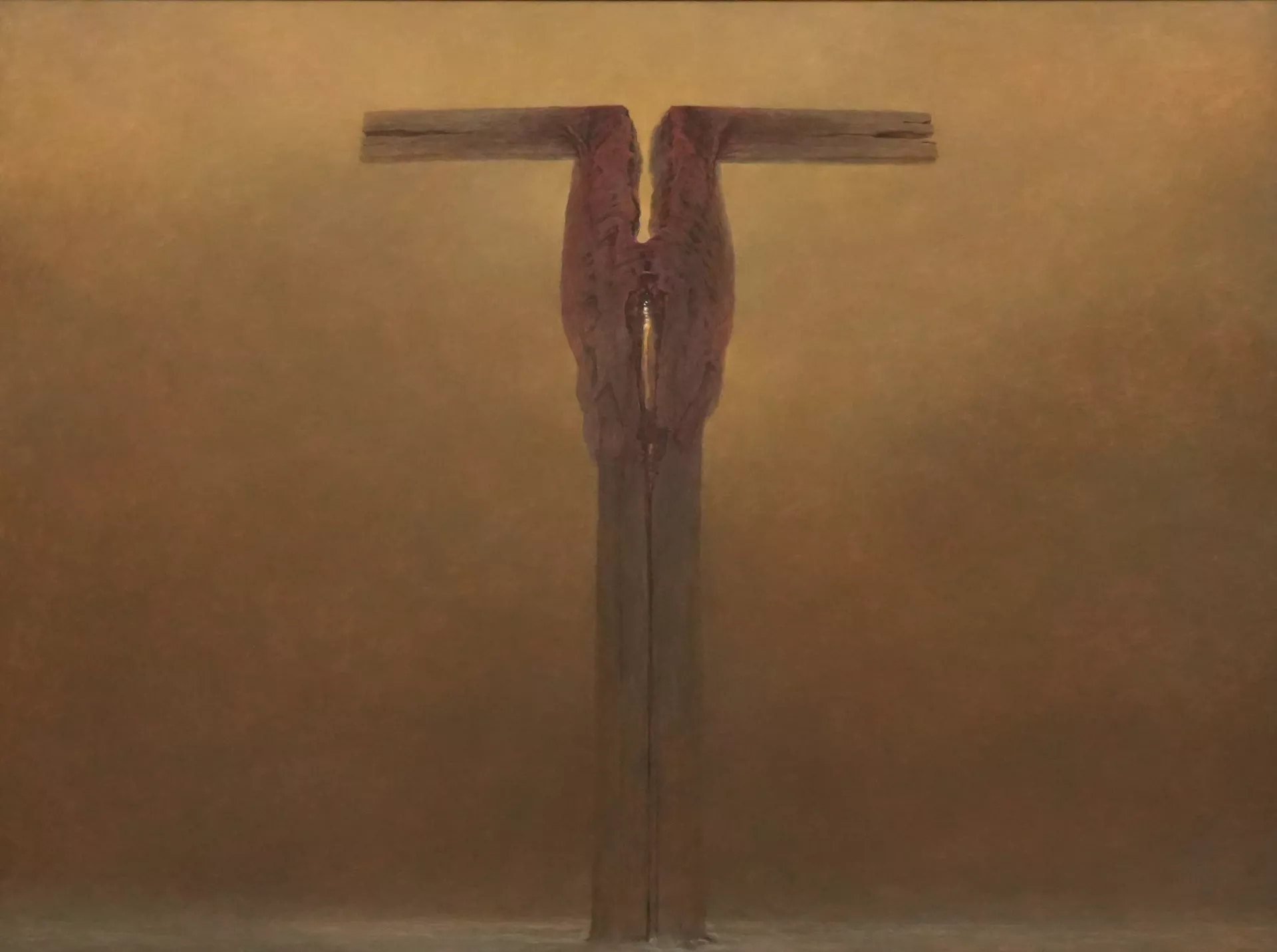 Zdzisław Beksiński (1929-2005) "Bez tytułu", źródło: WETTMANN Zdzisław Beksiński (1929-2005) "Bez tytułu", źródło: WETTMANN