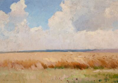 Jan Stanisławski (1860-1907) "Pole w Białocerkwi"