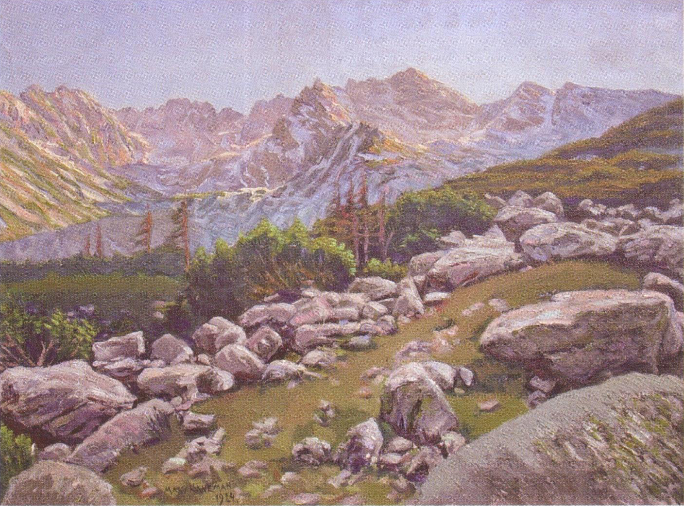 Maks Haneman (1882-1943?), “Hala Królowa”, 1924 rok, źródło: Dom Aukcyjny Rynek Sztuki Maks Haneman (1882-1943?), “Hala Królowa”, 1924 rok, źródło: Dom Aukcyjny Rynek Sztuki