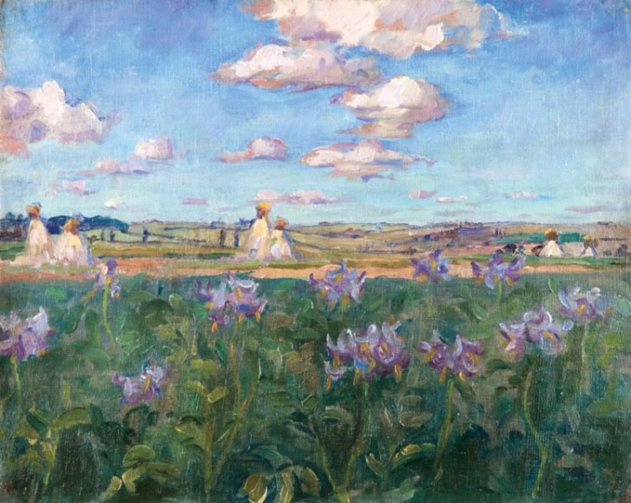 Maria Płonowska (1878 -1955) "Pejzaż II", ok. 1913 rok, źródło: Desa Unicum Maria Płonowska (1878 -1955) "Pejzaż II", ok. 1913 rok, źródło: Desa Unicum