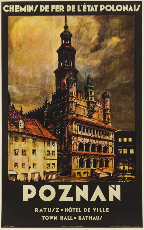 Stefan Norblin (1892-1952) "Poznań", 1930 rok, źródło: Desa Unicum Stefan Norblin (1892-1952) "Poznań", 1930 rok, źródło: Desa Unicum
